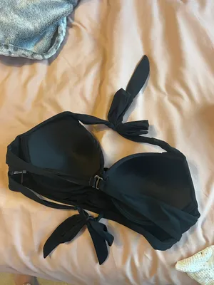 Black Bikini Top Size XL thumbnail 2