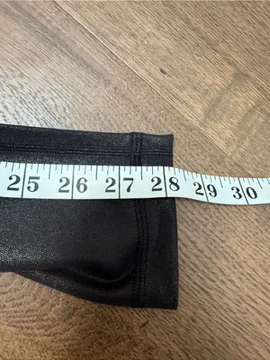 Lululemon Wunder Under Shiny 28” Leggings Black size‎ 6 thumbnail 4