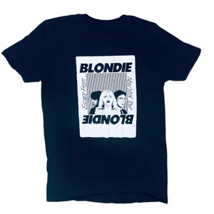Blondie Escape From New‎ York Tour Graphic T-Shirt Black Cotton Medium thumbnail 2