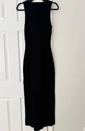Anthropologie Sunday in Brooklyn Sheer Knit Maxi Dress, Size S thumbnail 11