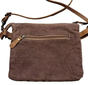 Myra Bag Mixed Media Staggering Crossbody Bag thumbnail 5
