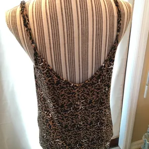Socialite leopard print medium camisole thumbnail 5