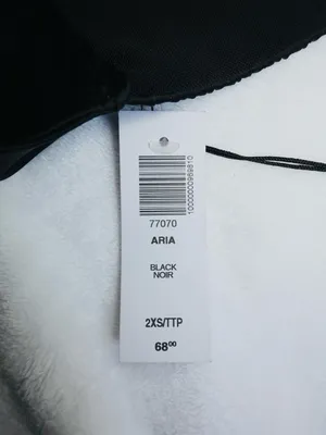 Babaton Aria Black Satin Bra Top - XXS - NWT thumbnail 5