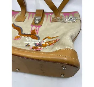 DOONEY & BOURKE Shoulder Tote Bag Customized Tan thumbnail 7