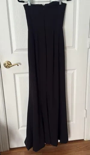 Dress the population Black Strapless Evening Gown size medium thumbnail 5