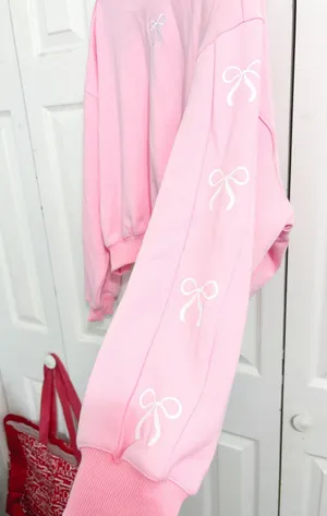 These Three Boutique Bow Pullover thumbnail 2