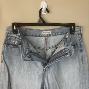 Madewell Jeans Womens 31(33) The Perfect Summer Jean Light Blue Cotton Denim thumbnail 2