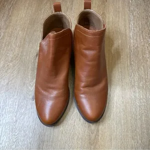Lucky Brand‎ Bollo Brown Leather Booties 7.5 thumbnail 2