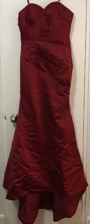 Bridesmaid Dress Red thumbnail 1