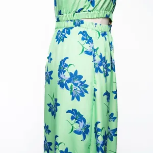 Likely Karrica Maxi‎ Dress Blue Floral Cut Out Print thumbnail 6
