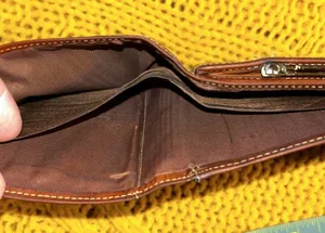 Dooney & Bourke Vintage Leather Wallet w Kisslock Change Section thumbnail 15