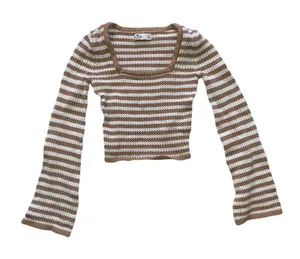 Hollister Co. Cropped Knit Top Size XS thumbnail 1