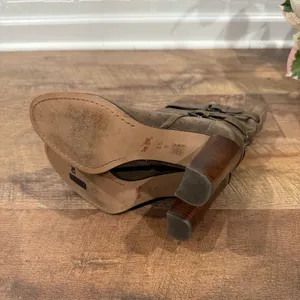 Coach Alexandra Fatigue Green Mid-Calf Bootie Olive Heeled Boots thumbnail 15