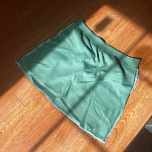 NWT PAC Cares Green Seamed Mini Skirt Ribbed thumbnail 5