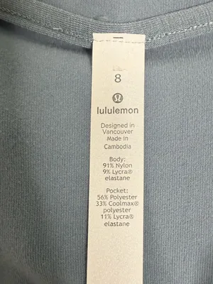 Lululemon Warm Stabilizer 1/2 Zip Hoodie Rulu Blue Gray Size 8 thumbnail 3