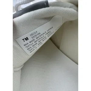 New J Sport Cecily Women’s Sneaker Suede White/Grey Low Top Shoes Size 7 US thumbnail 12
