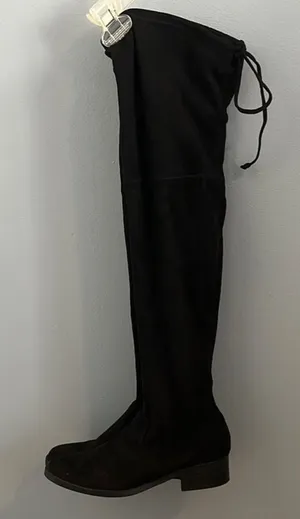 Unisa Black Over the Knee Boots thumbnail 1