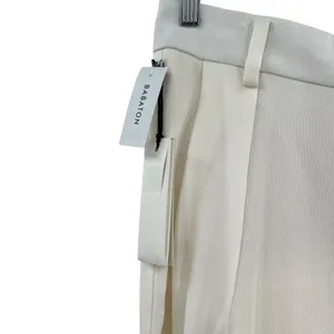 Aritzia Babaton 1-01 Giselle Boy Trouser Dress Pants White Cream Size 12‎ thumbnail 9