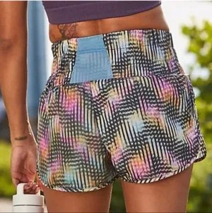 FP MOVEMENT Free People The Way Home Shorts XS Abstract Print thumbnail 1