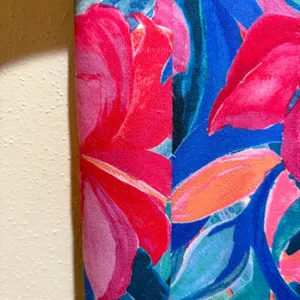 Show Me Your Mumu Eden Midi Dress Hibiscus Punch Tropical Floral thumbnail 16
