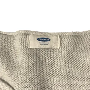Old Navy Lightweight Grey Boat Neck Sweater thumbnail 2