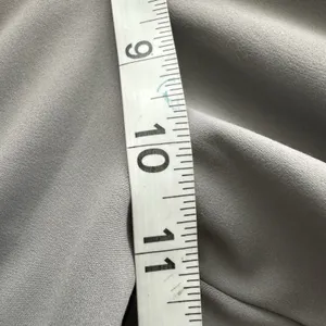 NWT Halara Pants L Flex High Waisted Straight Leg Crepe Work Gray Pockets thumbnail 7