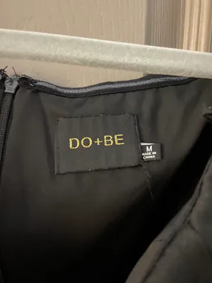 DO+BE Black Mini Dress thumbnail 3