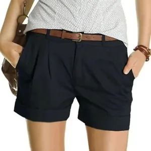 ✨ Express Black Pleated Front Sz 00 Shorts✨ thumbnail 1