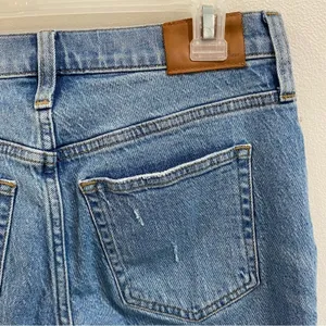 J.Crew Tall 25T Distressed Demi-Boot Crop Jeans Lyocell Stretch‎ BH773 thumbnail 5