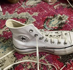 White Platform Converse thumbnail 1