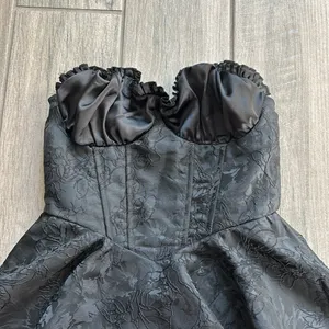Black mini romper Size XS thumbnail 2