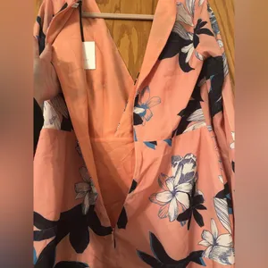 Cooper St Peach Floral Spring Dress - NWT - Size 8 thumbnail 5
