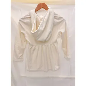 Vintage Juicy‎ Couture White Babydoll Hooded J Zipper Cardigan Small thumbnail 2