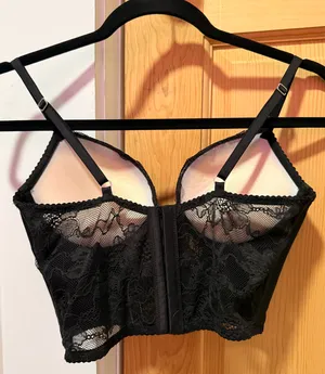 Victoria's Secret Very Sexy Embellished Push Up Corset Bustier Top 34B thumbnail 2