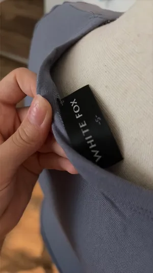 White fox light navy shirt thumbnail 4