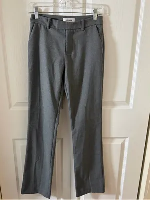 GUIZIO Women’s Gray Dress Pants — Tailored Fit X-Small thumbnail 2