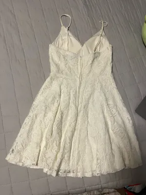 City Studios White lace dress thumbnail 2