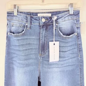 Risen Women's High Rise Wide Flare Jeans New with tags Size 3 / 26 thumbnail 2