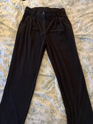Halara Corduroy Pants in Dark Gray thumbnail 1