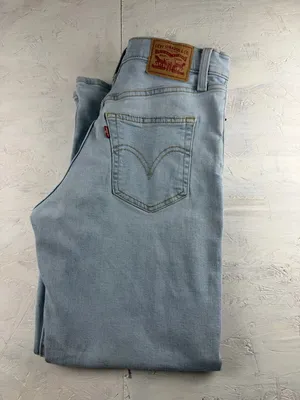 Levi’s Ribcage Straight Ankle Jeans Light Wash Women 27‎ High Rise thumbnail 10