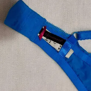 PASSIONATA BRA Lace Underwire 38 C striking blue! thumbnail 3