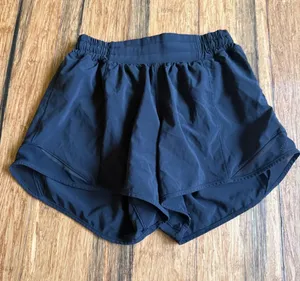 Lululemon Hotty Hot Short Long Black Size 4 thumbnail 1