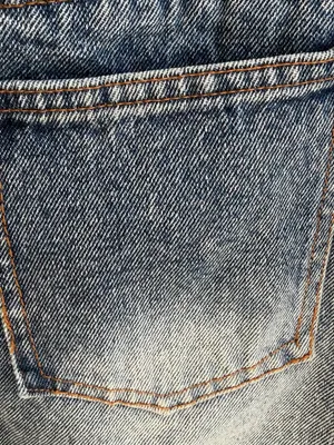 Le Lis Collection Denim Mini Skirt XS Blue Wash Cotton Y2K Casual thumbnail 9
