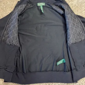 LRL Lauren Active Ralph Lauren Quilted Plaid Full Zip Hoodie Jacket‎ Women LG thumbnail 7