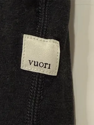 Vuori Boyfriend Sweatpants Joggers Small Black Athleisure Lounge Minimal Travel thumbnail 5