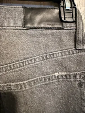 Madewell Women’s 25P $128 Perfect Vintage High Rise Ankle Jeans Gray thumbnail 5
