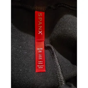 Spanx Womens Black Double Split Hem Wide Leg Perfect Pants Medium Tall thumbnail 4