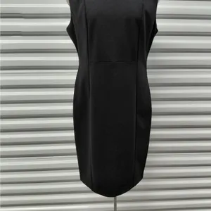 Liverpool Los Angeles Womens Sheath Cocktail Dress Size 10 Black Career Office thumbnail 6