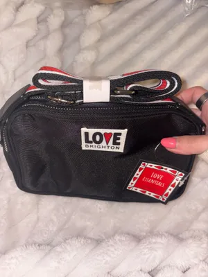 Love Essentials cross body bag Black thumbnail 3