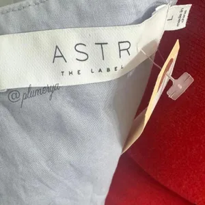 ASTR The Label Allora Asymmetrical High Low Dress in Periwinkle Blue Size L thumbnail 9